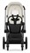 Коляска 2 в 1 Cybex Priam IV Matt Black complete Off White 1779587077 - фото 11034