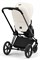 Коляска 2 в 1 Cybex Priam IV Matt Black complete Off White 1779587077 - фото 11035