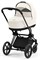 Коляска 2 в 1 Cybex Priam IV Matt Black complete Off White 1779587077 - фото 11061