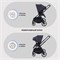 Детская прогулочная коляска Rant Moss Graphite 1691718677 - фото 110622
