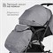 Детская коляска Tomix Cosy V3 HP-712 Dark grey 567376210 - фото 110960