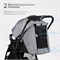 Детская коляска Tomix Cosy V3 HP-712 Dark grey 567376210 - фото 110968