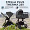 Детская коляска Sweet Baby Stella Plus Therma 2 в 1 427415 Dark Grey 948127209 - фото 11096