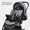 Детская коляска Tomix Cosy V3 HP-712 Dark grey 567376210 - фото 110970