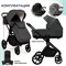 Детская коляска Sweet Baby Stella Plus Therma 2 в 1 427415 Dark Grey 948127209 - фото 11107