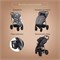 Прогулочная коляска Kidzi Storm Gray 2084596642 - фото 111198