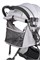 Детская прогулочная коляска Farfello Comfy Go Comfort Chrome Серый на черном хроме 1155090111 - фото 111849