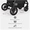 Прогулочная коляска Tomix Urban HP-801 Olive 166118975 - фото 112094