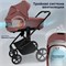 Детская коляска Sweet Baby Elegante Therma SBL 2 в 1 Mokka 154158613 - фото 1122
