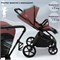 Детская коляска Sweet Baby Elegante Therma SBL 2 в 1 Mokka 154158613 - фото 1125