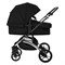 Коляска трансформер Pituso Mikki Black/Черный/Chrome 1503587272 - фото 112657