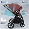 Детская коляска Sweet Baby Elegante Therma SBL 2 в 1 Mokka 154158613 - фото 1126