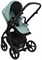 Детская коляска Roan Esso 2025 Кожа 2 в 1 ESSK/214/1 Misti Mint/Grey/руч.Черный 31484305 - фото 11274