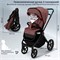 Детская коляска Sweet Baby Elegante Therma SBL 2 в 1 Mokka 154158613 - фото 1128