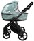 Детская коляска Roan Esso 2025 Кожа 2 в 1 ESSK/214/1 Misti Mint/Grey/руч.Черный 31484305 - фото 11296