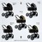 Коляска-трансформер Sweet Baby Amare GL 2 в 1 Beige 543317861 - фото 113117