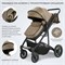 Коляска-трансформер Sweet Baby Amare GL 2 в 1 Beige 543317861 - фото 113125