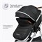Детская коляска-трансформер 3 в 1 Tomix Sunny Jet black 598882838 - фото 113216