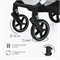 Детская коляска-трансформер 3 в 1 Tomix Sunny Jet black 598882838 - фото 113218