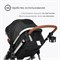 Детская коляска-трансформер 3 в 1 Tomix Sunny Jet black 598882838 - фото 113223