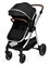 Детская коляска-трансформер 3 в 1 Tomix Sunny Jet black 598882838 - фото 113230
