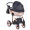 Детская коляска Adamex Chantal Star Collection 2 в 1 STAR101 черный+розовый 458629722 - фото 11332