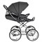 Детская коляска Roan Bass Next Classic d14 2 в 1 RCL253/1 Steel Grey 1358276603 - фото 11347