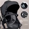 Коляска-трансформер Sweet Baby Comfort Black Black Black 1820090380 - фото 113498