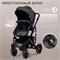 Коляска-трансформер Sweet Baby Comfort Black Black Black 1820090380 - фото 113500