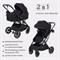 Детская коляска Rant basic Pulsar 2 в 1 Black 1639281407 - фото 113952