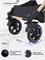 Детская коляска Rant basic Pulsar Gold 2 в 1 Black 927406920 - фото 113962
