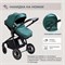 Коляска-трансформер Sweet Baby Ranger 2 в 1 Green Chrome 699508297 - фото 114145