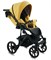 Детская коляска Bexa Air 2 в 1 08 желтая кожа+желтый 1142286500 - фото 11439