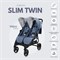 Прогулочная коляска для двойни Valco baby Slim Twin Tailormade Denim 14901716 - фото 114588