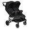 Детская прогулочная коляска для двойни Pituso Duocity PU 2023 Black/Черный 1373524965 - фото 114745
