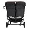Детская прогулочная коляска для двойни Pituso Duocity PU 2023 Black/Черный 1373524965 - фото 114751