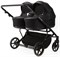 Детская коляска Adamex Leo Duo 2 в 1 TK53 TIP (ЧЕРНЫЙ) 1683599547 - фото 114755