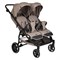 Детская прогулочная коляска для двойни Pituso Duocity PU 2023 Cappuccino/Капучино 406513937 - фото 114829