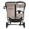 Детская прогулочная коляска для двойни Pituso Duocity PU 2023 Cappuccino/Капучино 406513937 - фото 114836