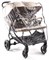 Дождевик Valle Duo Modern ПВХ для прогулочной коляски для двойни прозрачный 800323797 - фото 115611