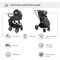 Детская коляска Sweet Baby Elegante 2 в 1 Chrome Grey 2120154071 - фото 11577