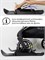 Лыжи (накладки) Amarobaby Skis на колеса детских колясок черный 754309346 - фото 115976