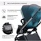 Детская коляска Sweet Baby Elegante 2 в 1 Chrome Grey 2120154071 - фото 11631