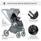Детская коляска Sweet Baby Elegante 2 в 1 Chrome Grey 2120154071 - фото 11633