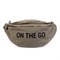 Сумка поясная Childhome Banana Bag On The Go CWBANAKA KAKI 1281412559 - фото 117412