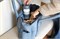 Сумка для мамы Beaba Puffer Paris 940317 BALTIC BLUE 1557847182 - фото 117581