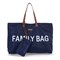 Сумка для мамы Childhome Family Bag CWFBNA NAVY/WHITE 570763893 - фото 118211