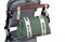 Сумка для мамы Childhome Mommy Bag Club Signature CWMCSCGR CAN GREEN 45290952 - фото 118229