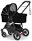 Люлька Valco baby External Bassinet для Snap & Snap 4 Coal Black 411453759 - фото 118310