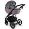 Детская коляска Bexa Ideal 2 в 1 ID 04 фиолетовый+т.пудра кожа 1041576515 - фото 11849